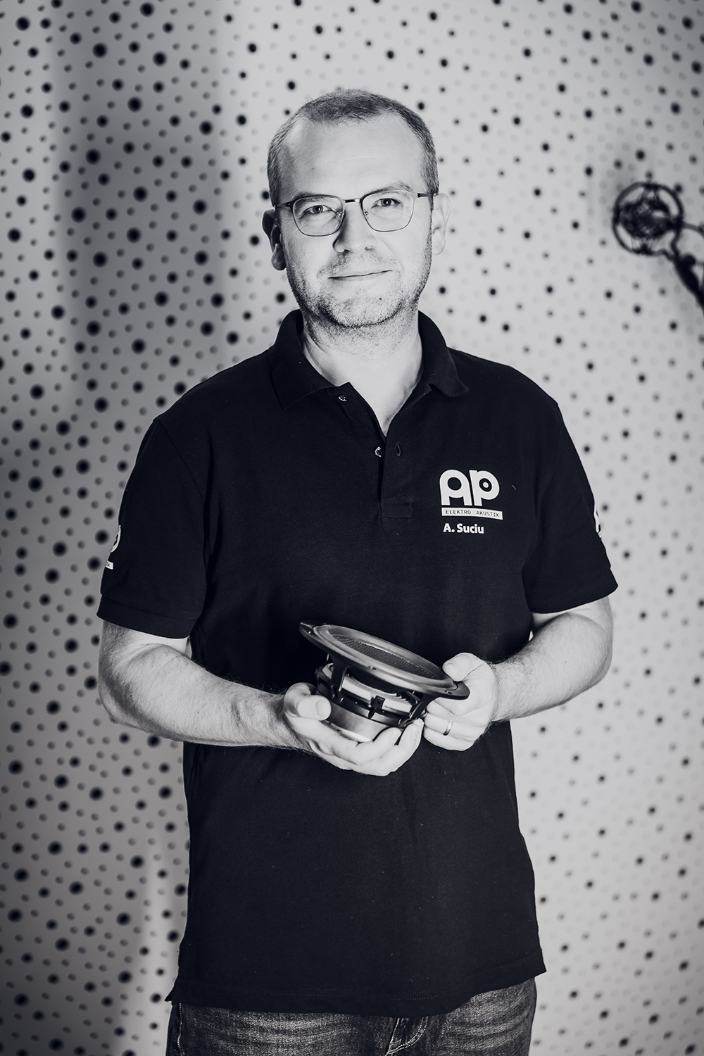 Andreas Suciu, Mitgründer von AP Elektroakustik